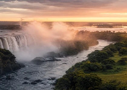 Victoria Falls in Zambia